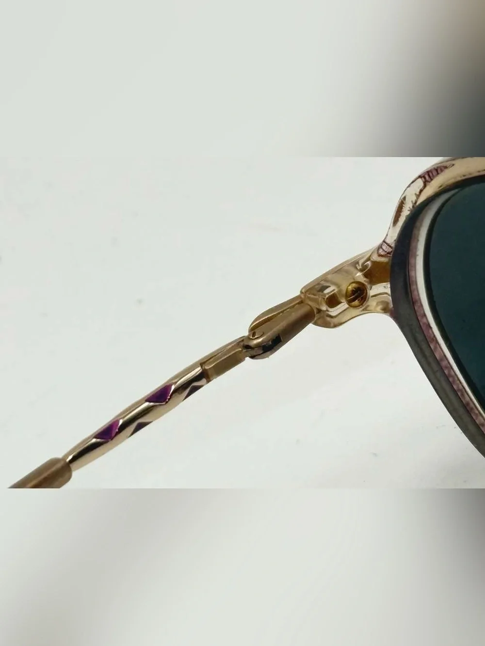 EN3655S Brown Oval Sunglasses Frames Only